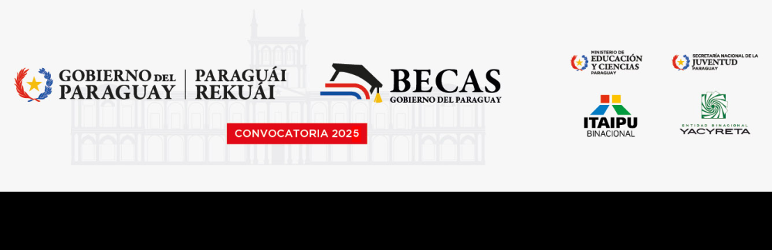 Becas del Gobierno 2025(Itaipu) - Grupo B25