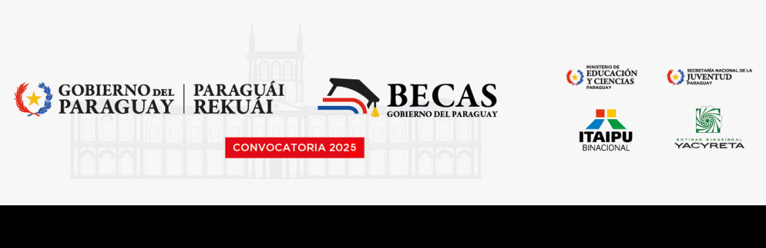 Becas del Gobierno 2025(Itaipu) - Grupo C25