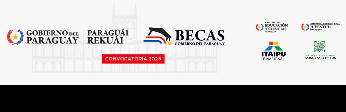 Becas del Gobierno 2025(Itaipu) - Grupo J25