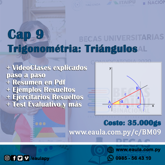Vista previa de Trigonometria: Triangulo Rectangulo y Oblicuangulo