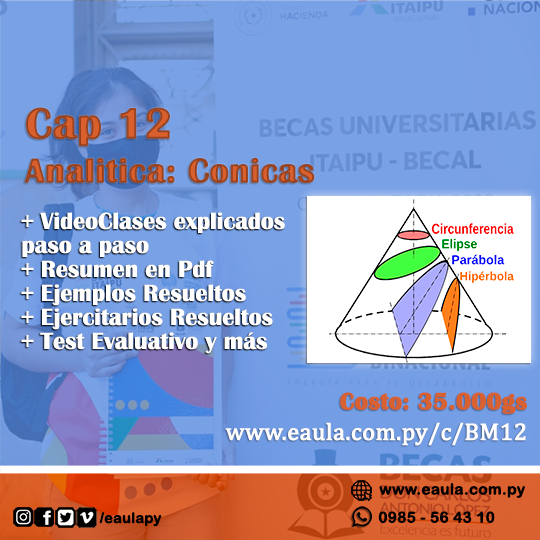Vista previa de Analitica: Conicas