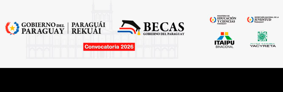 Becas del Gobierno 2026 (Itaipu) - Grupo G26 
